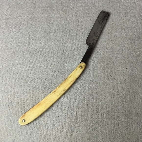 GEBR. KORTE 801 Vintage Folding Straight Razor, SOLINGEN-GERMANY Antique - Picture 4 of 6